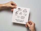 Auspicious Foods Lunar New Year Card - additional product photo 2
