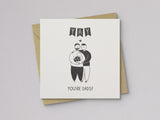 Yay You're Dads New Baby Card - additional product photo 1