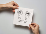 Carry Each Other's Shit Love & Friendship Card - additional product photo 2