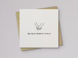 You Are So Important to Me Love & Friendship Card - additional product photo 1