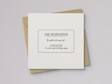 Care Instructions Encouragement Card - additional product photo 1