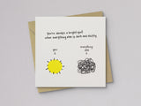 You're a Bright Spot Love & Friendship Card - additional product photo 1