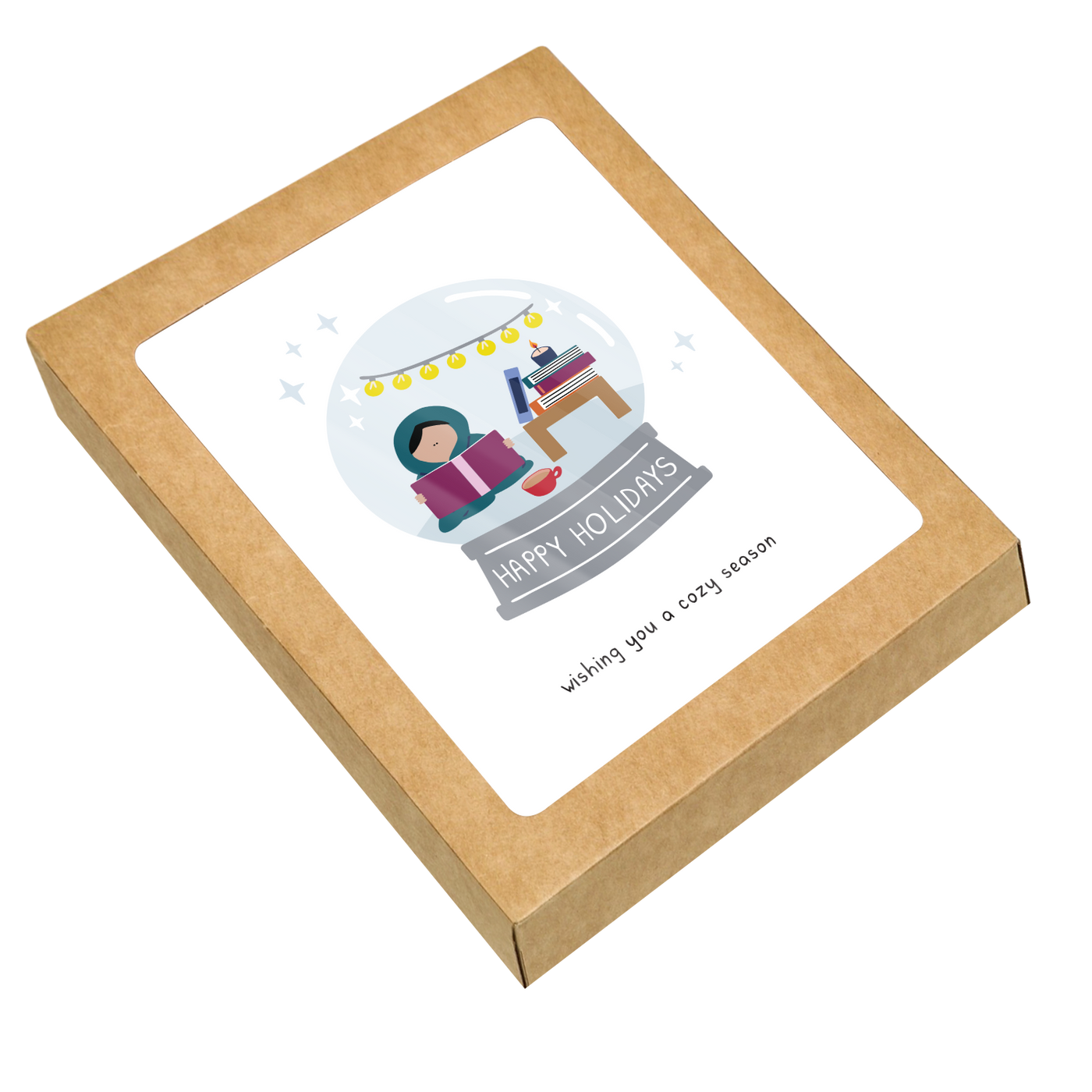 Cozy Snowglobe Holiday Card – Kwohtations