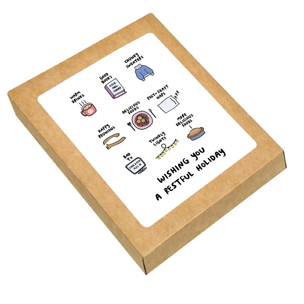Restful Holiday Card