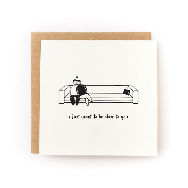 Close to You Letterpress Card