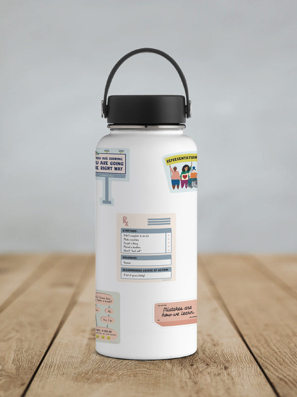 Diagnosis: You Are Human Sticker