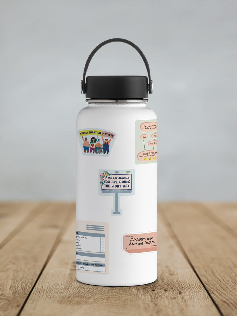 You Are Going the Right Way Billboard Sticker