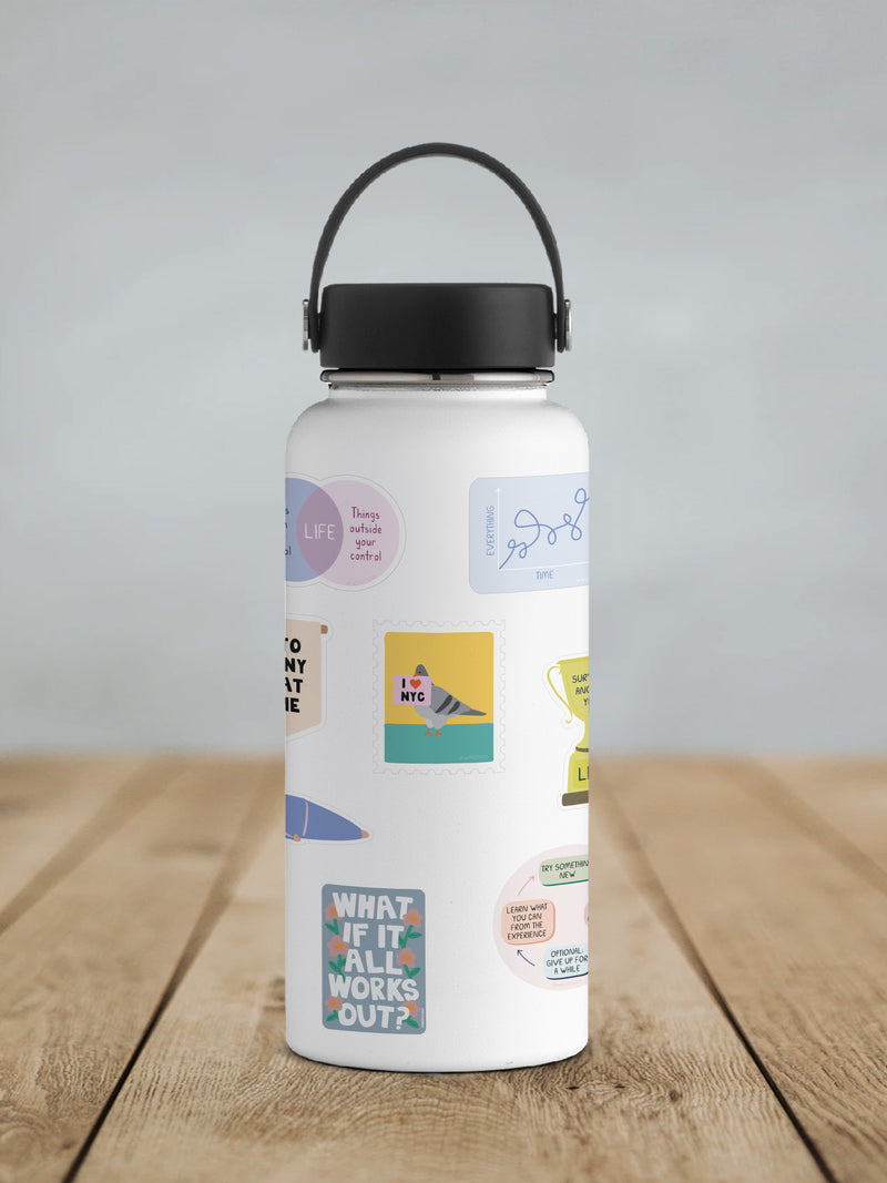 NYC Pigeon Stamp Sticker