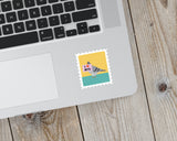 NYC Pigeon Stamp Sticker