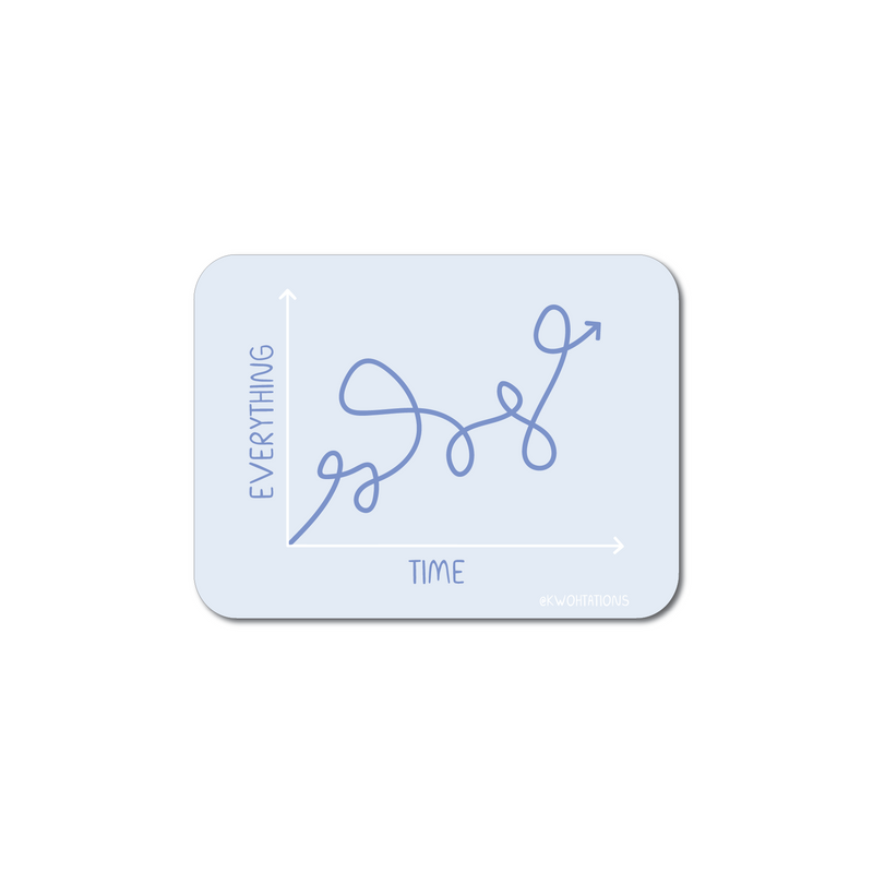 Graph of Everything Matte Vinyl Sticker – Kwohtations