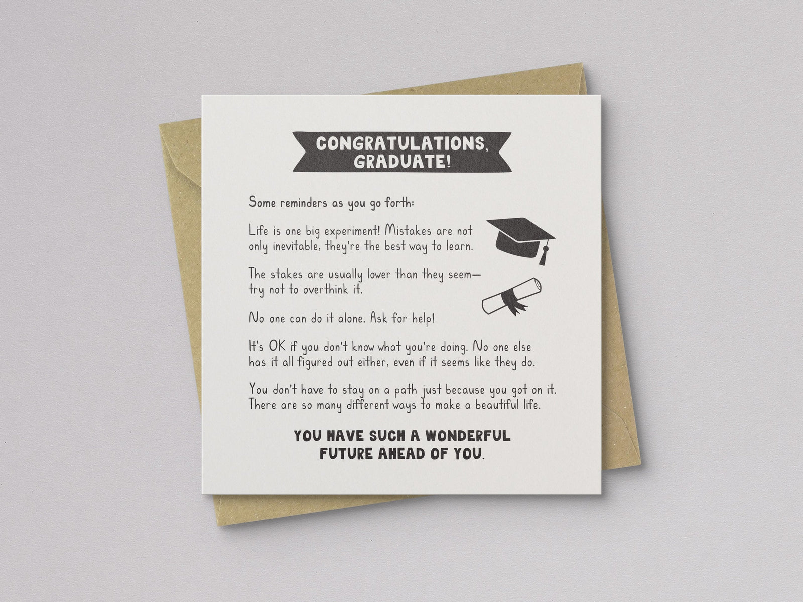 Congrats Graduate Graduation Card