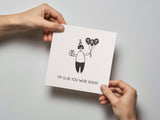 I'm Glad You Were Born Birthday Card - additional product photo 2