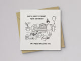 Birthday Mess Belated Birthday Card - additional product photo 1