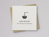 Longevity Noodles Birthday Card - additional product photo 1