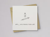 Happy X on HRT! Gender Transition Card - additional product photo 1
