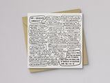 Am I Grieving Correctly Sympathy Card - additional product photo 1