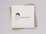 Just Checking in on You Card - additional product photo 1