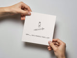 Happy X on HRT! Gender Transition Card - additional product photo 2
