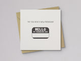 Yay You Have a New Pronoun Card - additional product photo 1