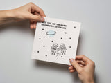 With You the Unknown Becomes an Adventure Love Card - additional product photo 2