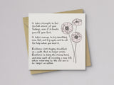 True Resilience Sympathy Card - additional product photo 1