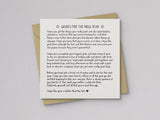 Wishes for the New Year Holiday Card - additional product photo 1