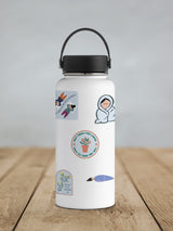 Most Things Take Longer Floral Vinyl Sticker - additional product photo 2