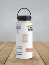 Take a Break Flowchart Vinyl Sticker - additional product photo 2