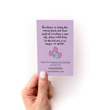 What Resilience Looks Like Zine - Back