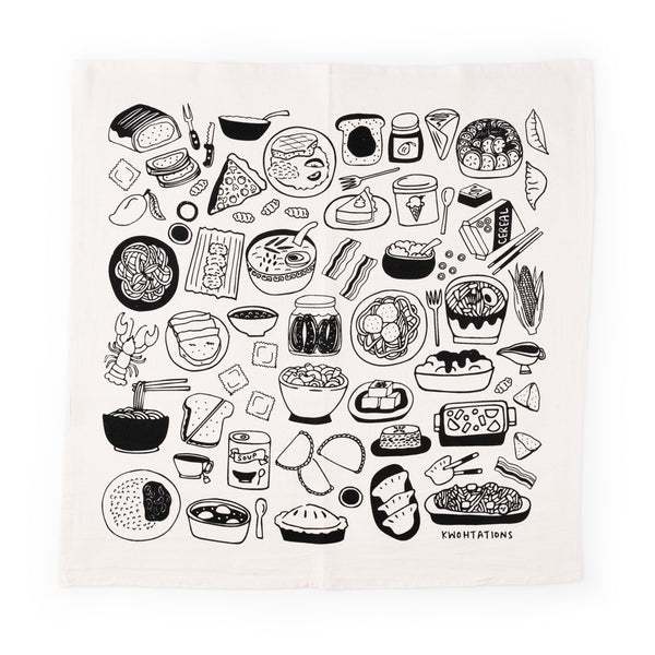 Home Is Where The Food Is Tea Towel – Kwohtations