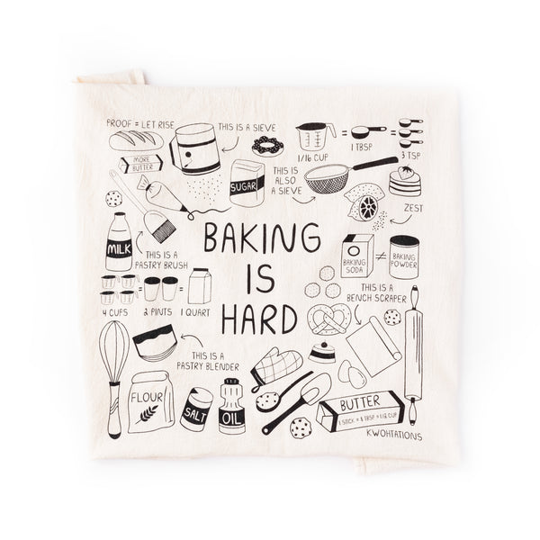 Cooking Is Hard Tea Towel